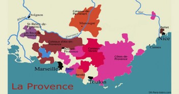 La Carte des vins de Provence