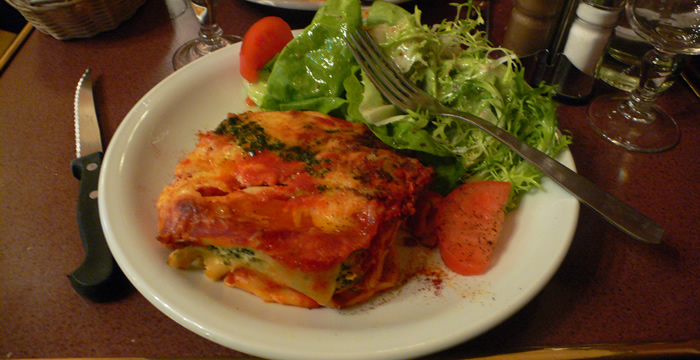 Cannelloni au brociu au Hall 1900, Paris 3ème