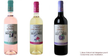 Trois bordeaux “So Frenchy” d’Univitis.