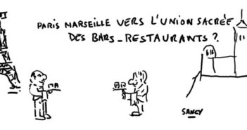 Grognes et manifestations contre les fermetures à Paris et Marseille
