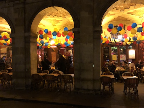 Beaujolais nouveau à Ma Bourgogne